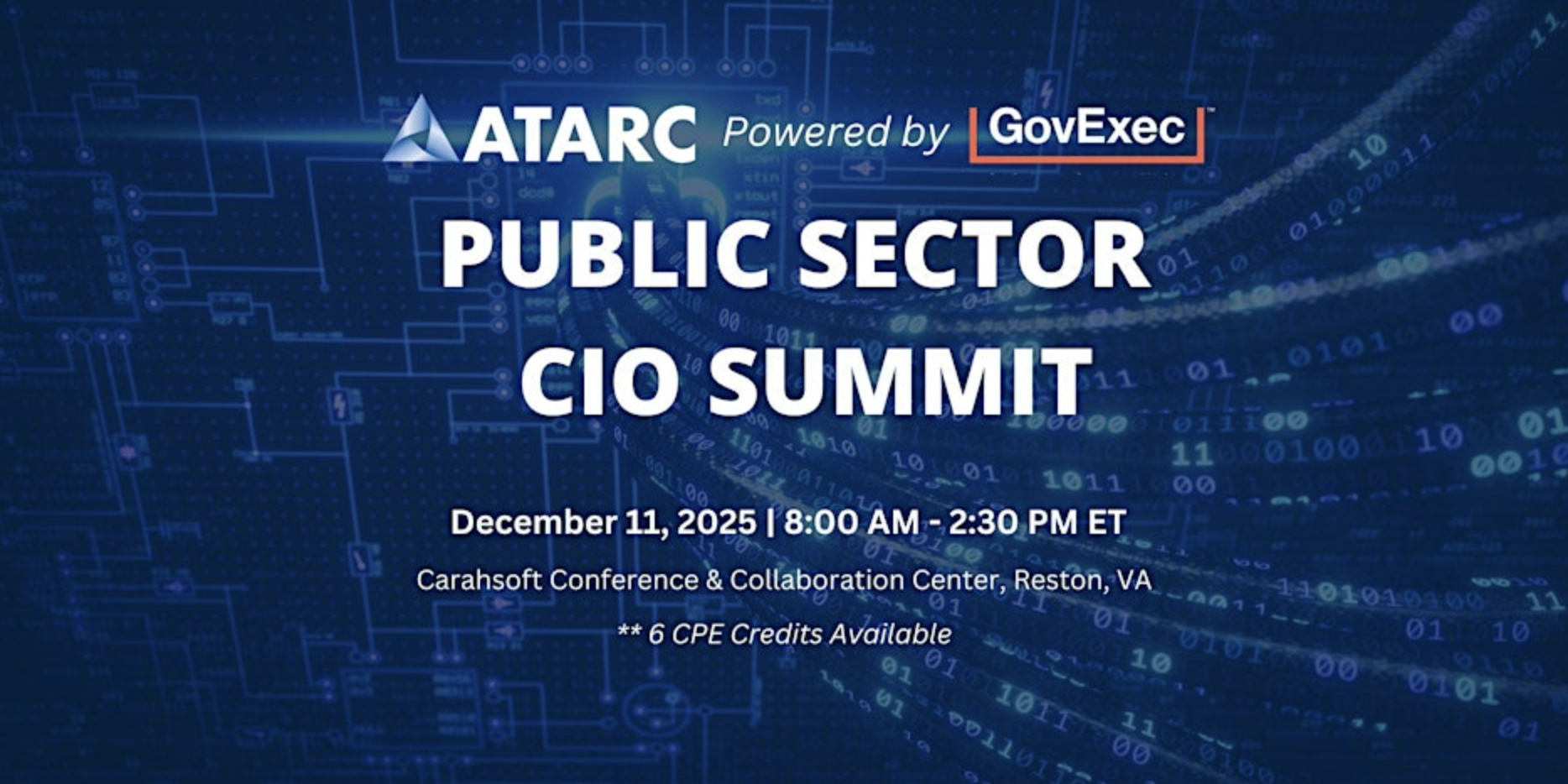 2025 ATARC Public Sector CIO Summit