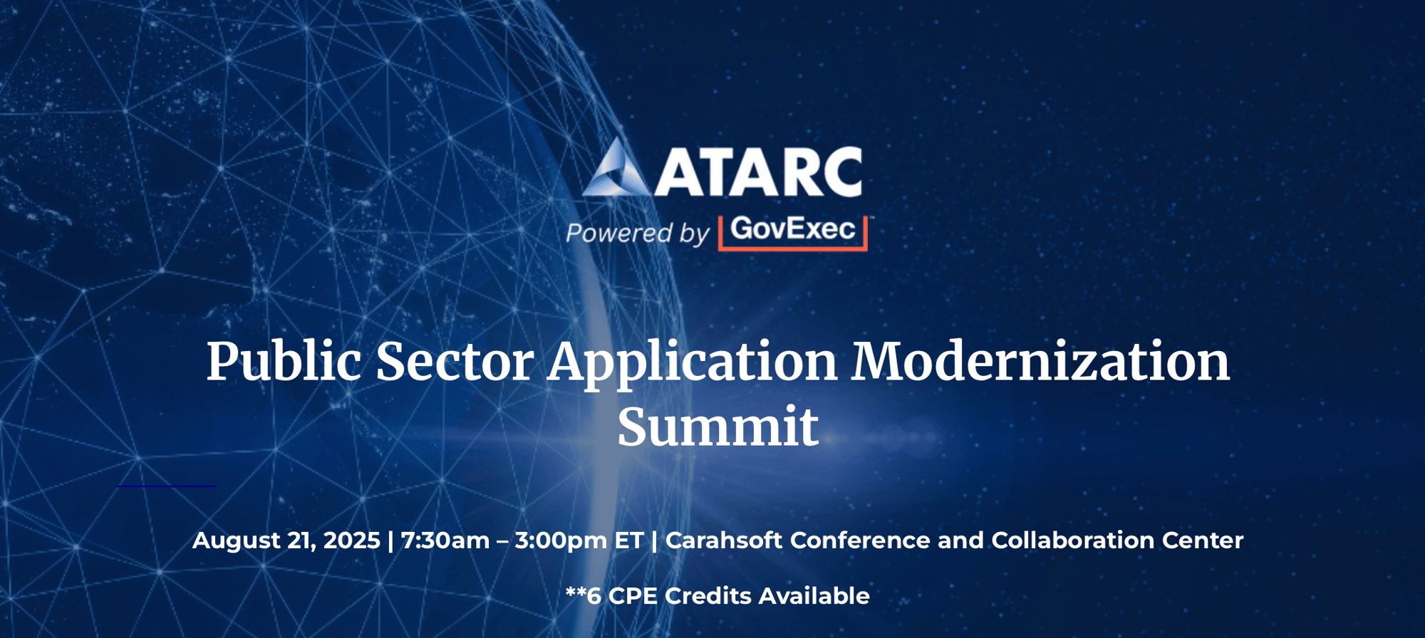 ATARC Public Sector Application Modernization Summit 2025 Image