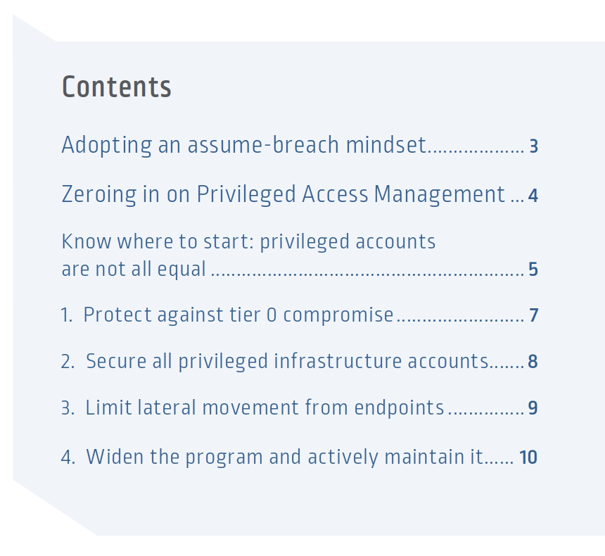 An Assume-Breach Mindset: 4 Steps To Protect What Attackers Are Really After